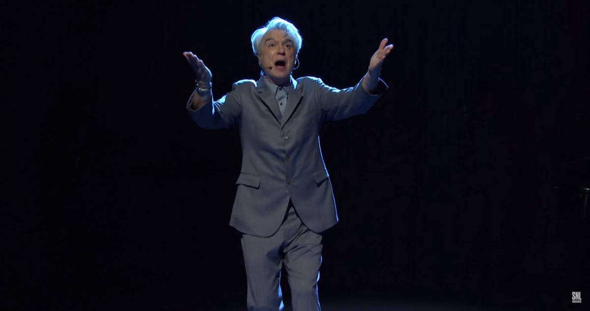 David Byrne Saturday Night Live SNL