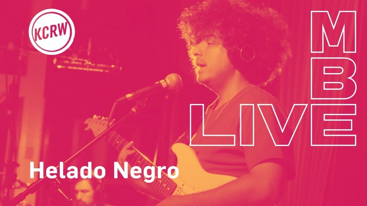 Helado Negro performing "Pais Nublado" live on KCRW