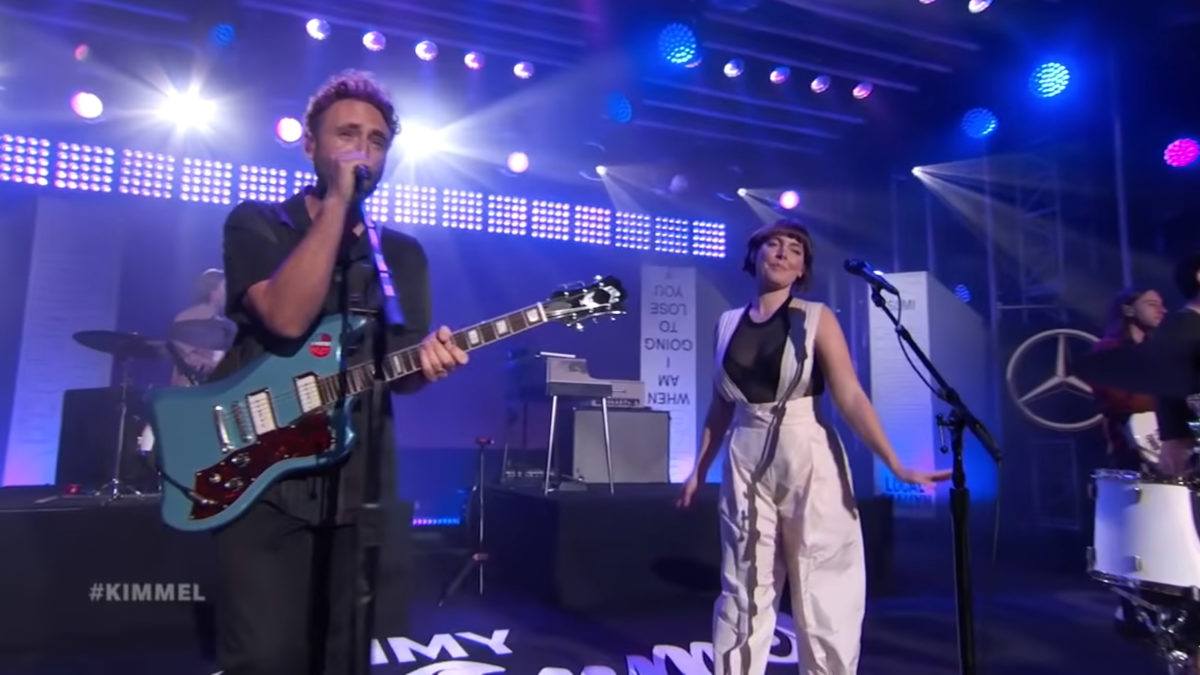Amelia Meath Joins Local Natives On ‘Jimmy Kimmel Live’