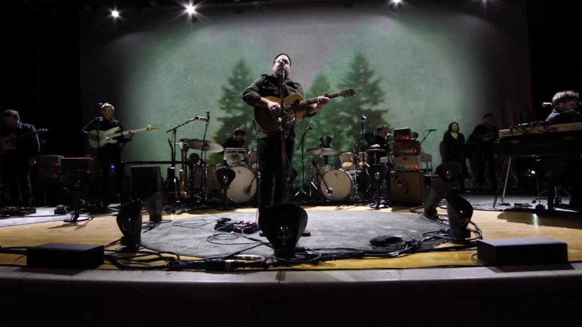 Nathaniel Rateliff Performs At Empty Town Hall In New York City For Free Live Stream