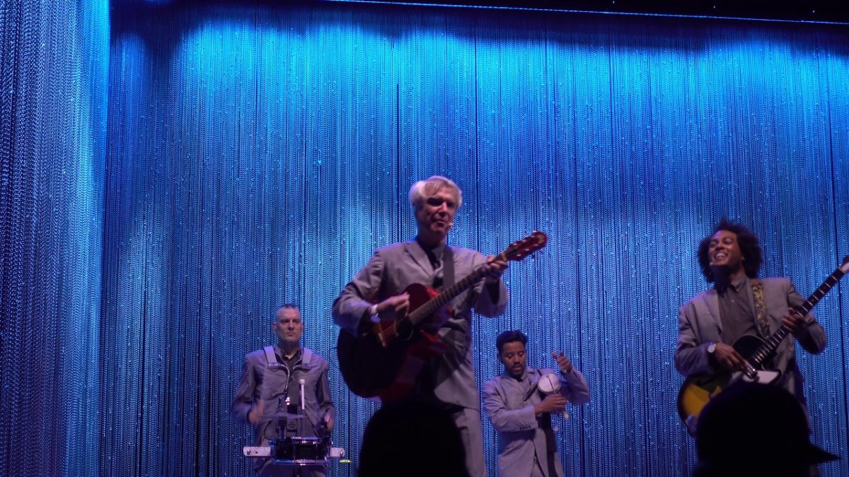 DAVID BYRNE : Burning Down The House (partial) : {4K Ultra HD} : Indianapolis, IN : 6/9/2018