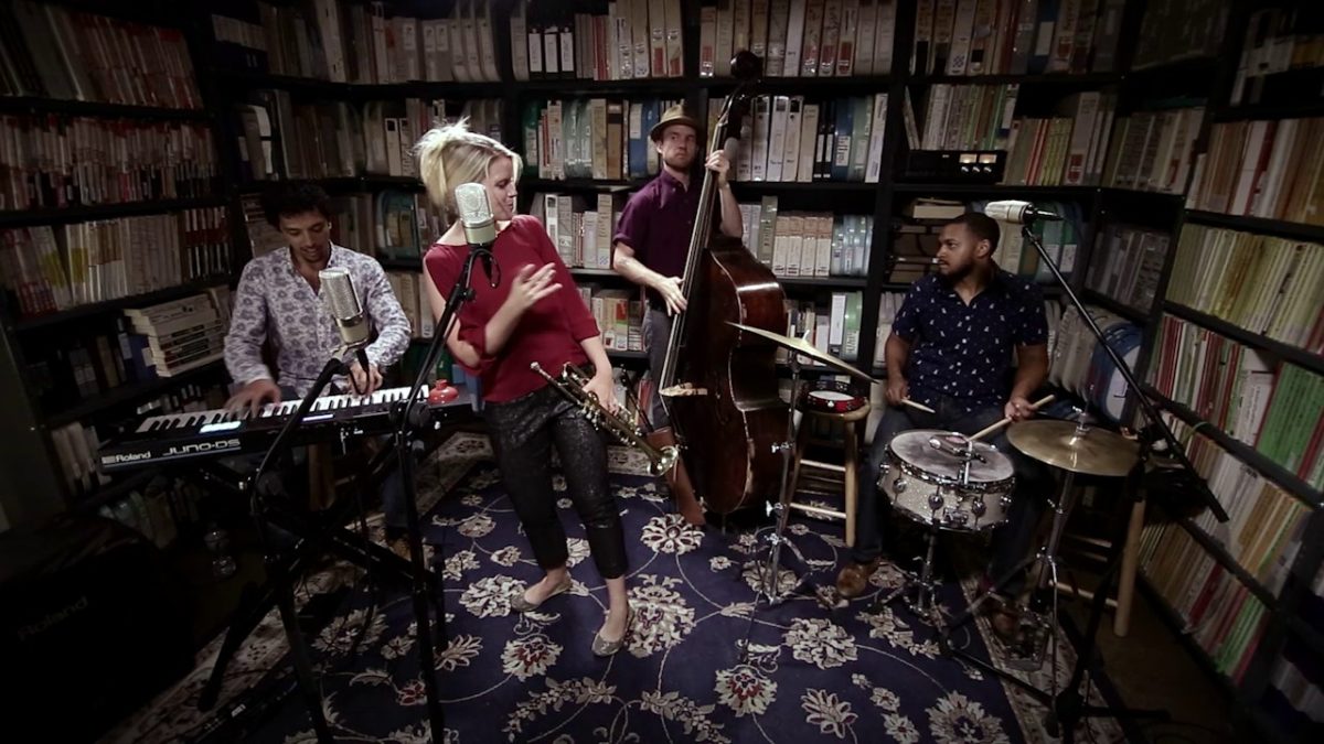 Bria Skonberg - High Hat, Trumpet, and Rhythm - 7/19/2017 - Paste Studios, New York, NY