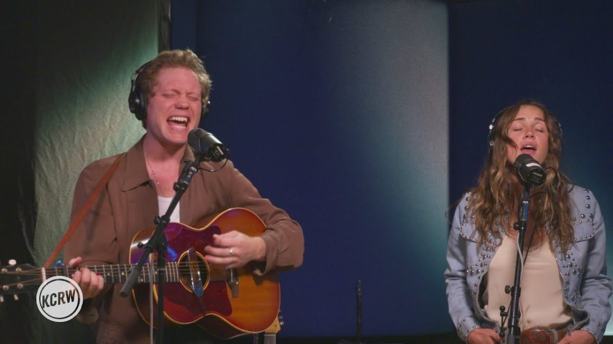 Korey Dane performing "Blood On The Mattress (feat. Zella Day)" Live on KCRW