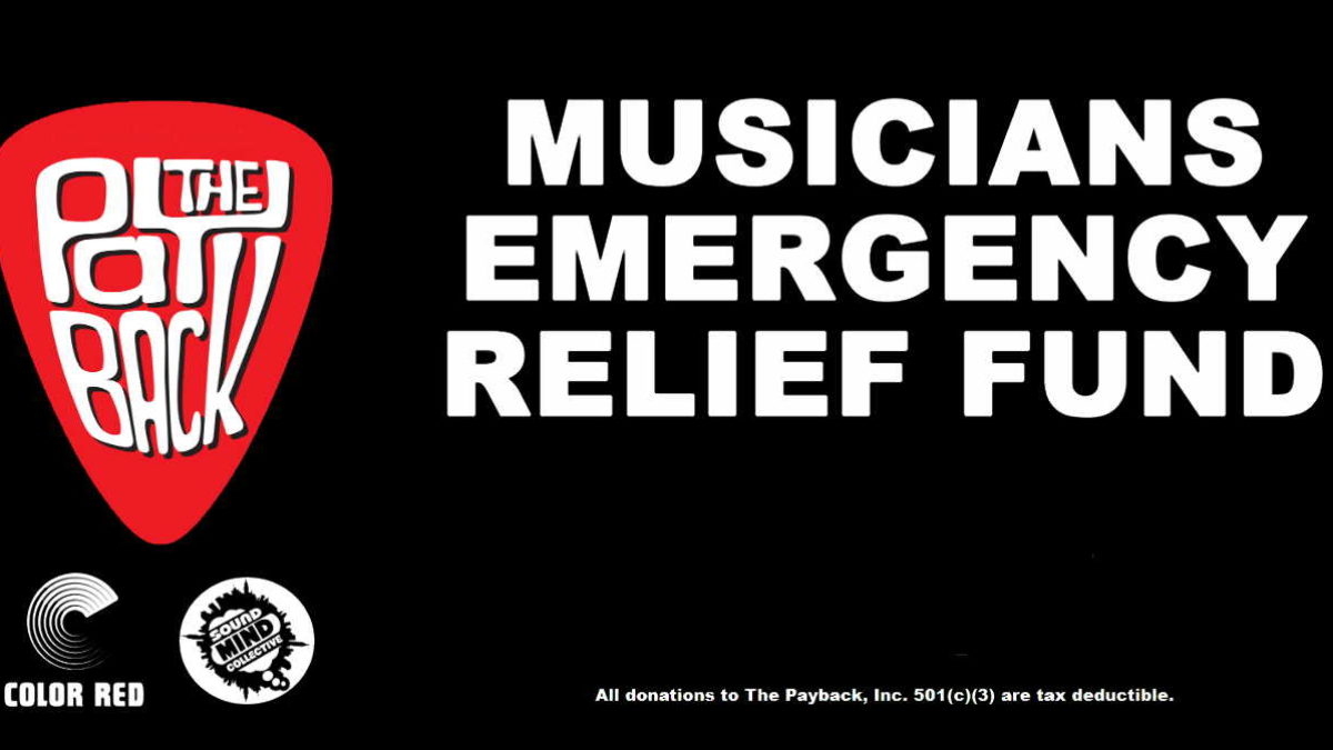 The Payback, Color Red & Sound Mind Collective Launch Musicians Relief Fund