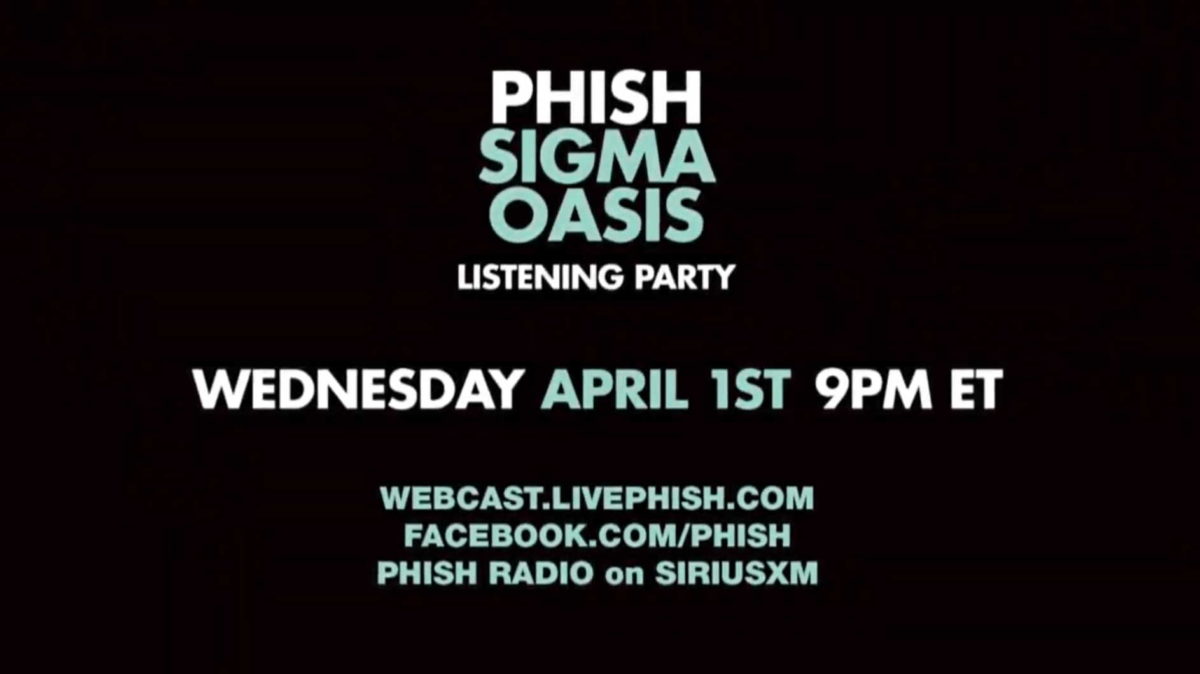 Phish Sigma Oasis New Album