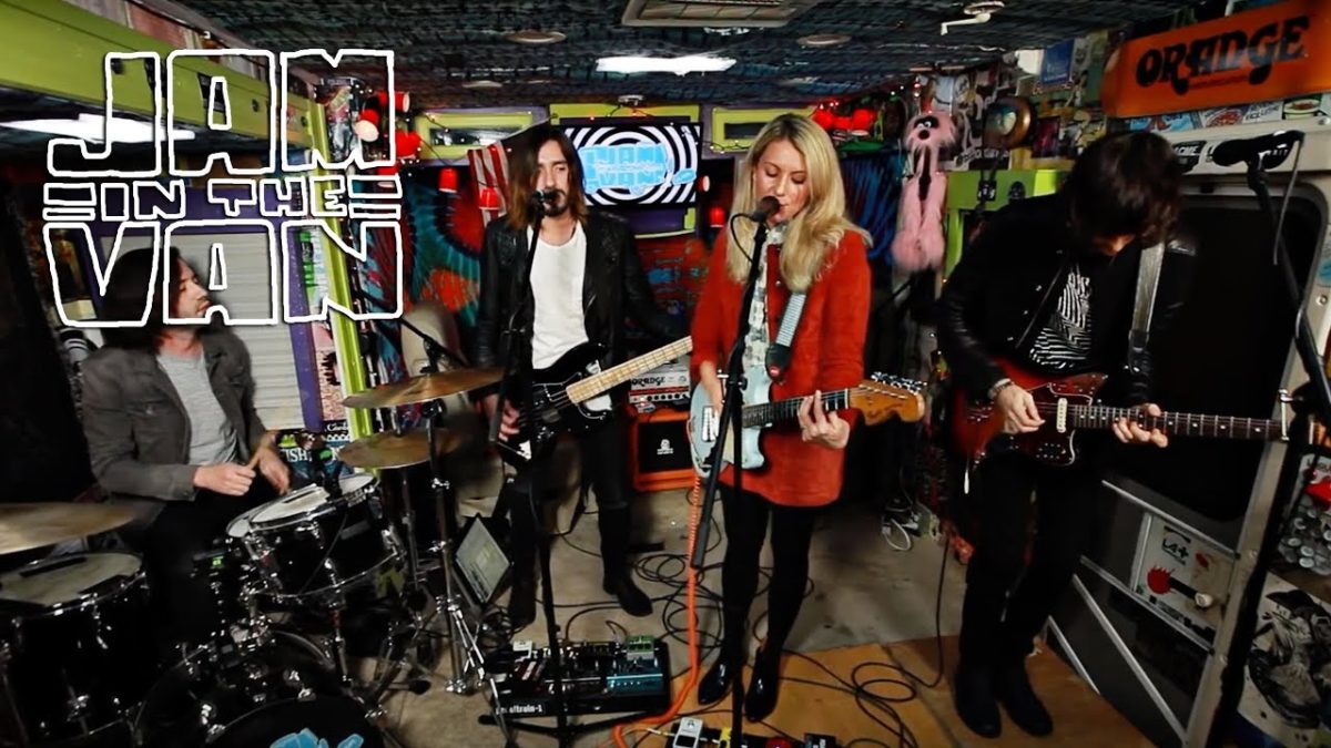 BLONDFIRE - "True Confessions" (Live at JITV HQ in Los Angeles, CA 2016) #JAMINTHEVAN