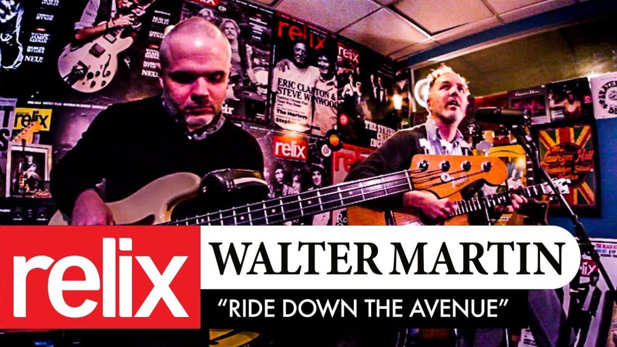 "Ride Down The Avenue" | Walter Martin | Relix Studio Sessions