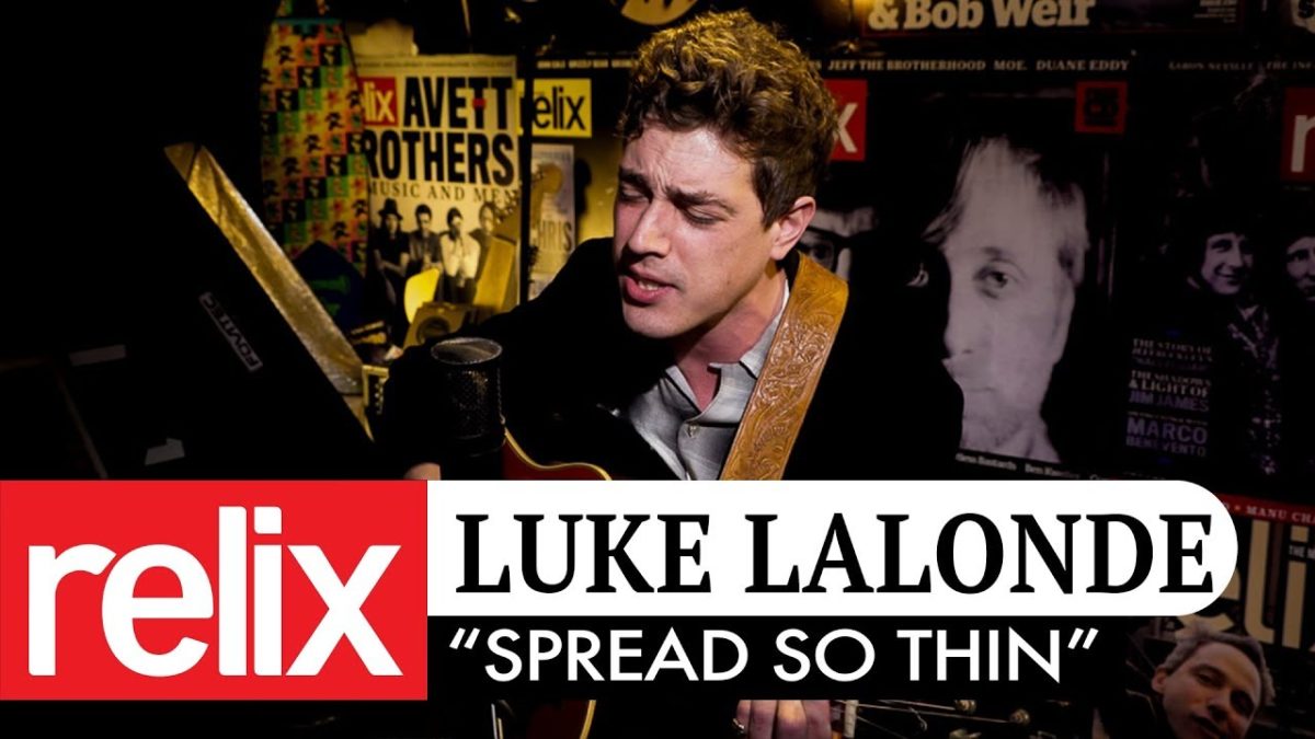 "Spread So Thin" | Luke LaLonde (Born Ruffians) | Relix Studio Sessions