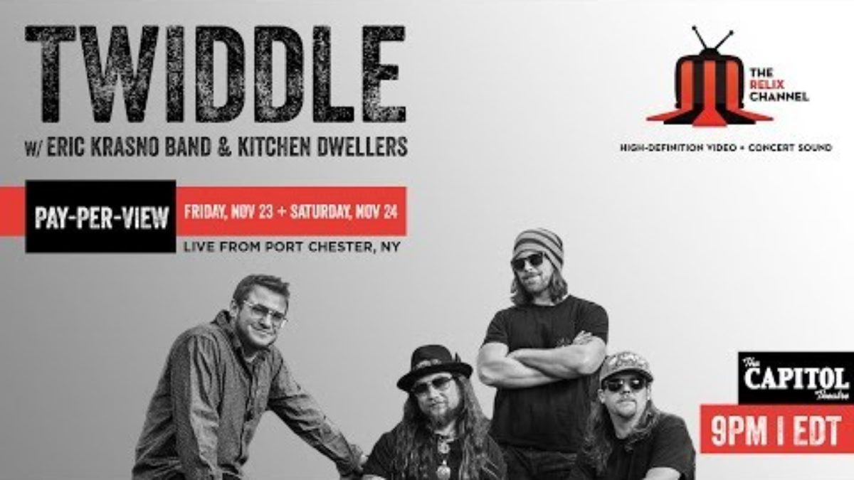 Twiddle :: 11/23/18 :: 10:05PM EST :: The Capitol Theatre :: Sneak Peek