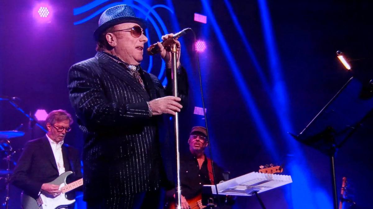 Eric Clapton, Van Morrison, Nick Mason & Others Perform At Music For The Marsden