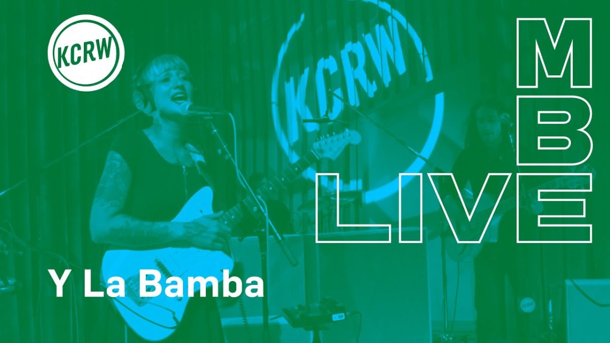 Y La Bamba performing "Bruja De Brujas" live on KCRW
