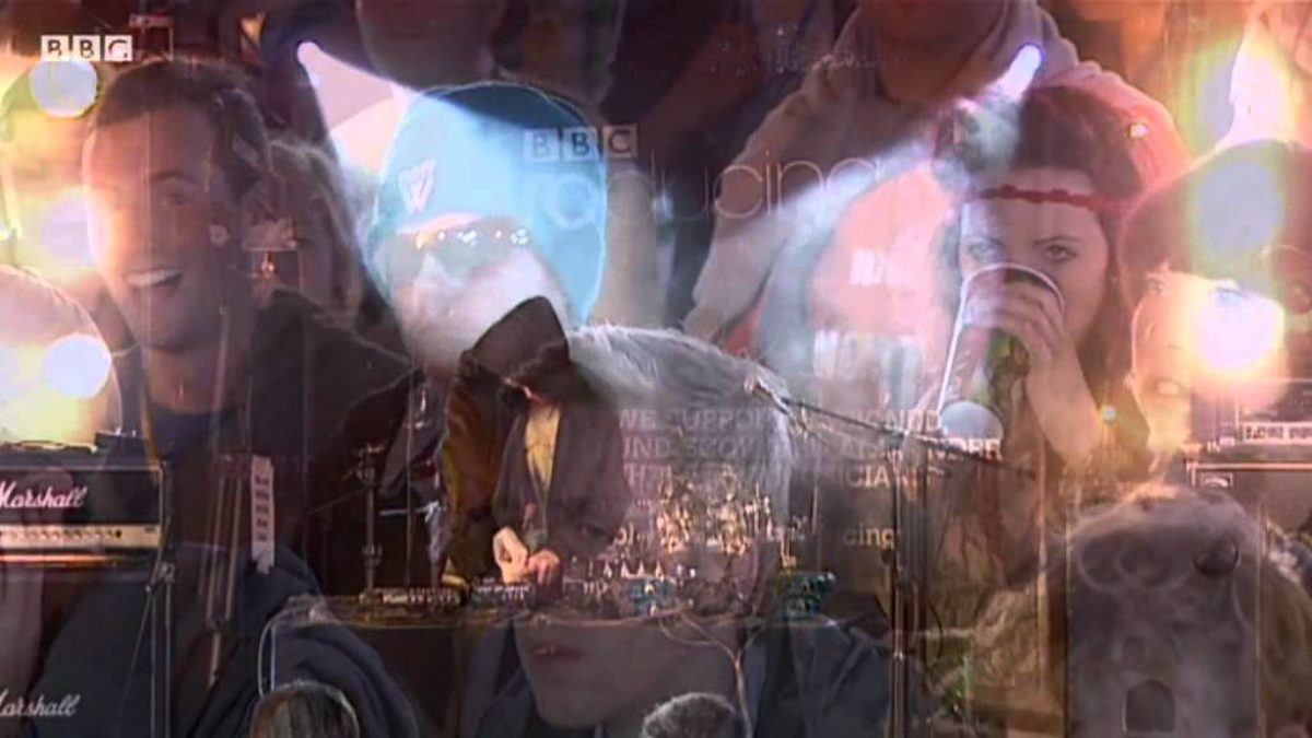 D/R/U/G/S performs Triga on the BBC Introducing Stage at Glastonbury 2011