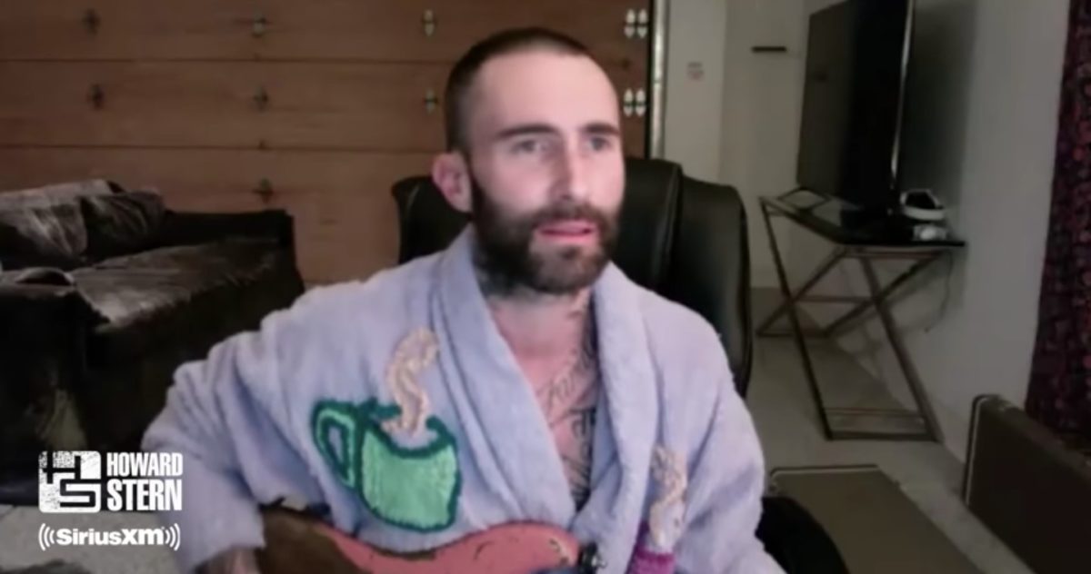 Adam Levine Howard Stern
