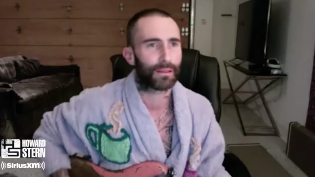 Adam Levine Covers Peter Gabriel For ‘The Howard Stern Show’