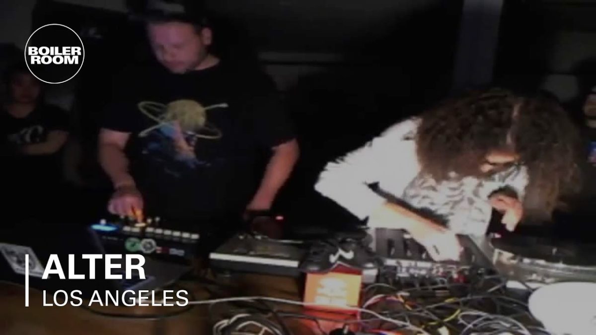 Alter live in the Boiler Room Los Angeles