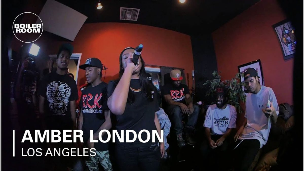 Amber London - "Low MF Key" Boiler Room Rap Life LA