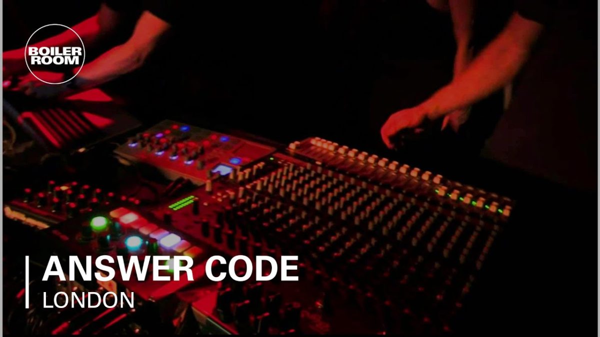 Answer Code Request Boiler Room London Live Set
