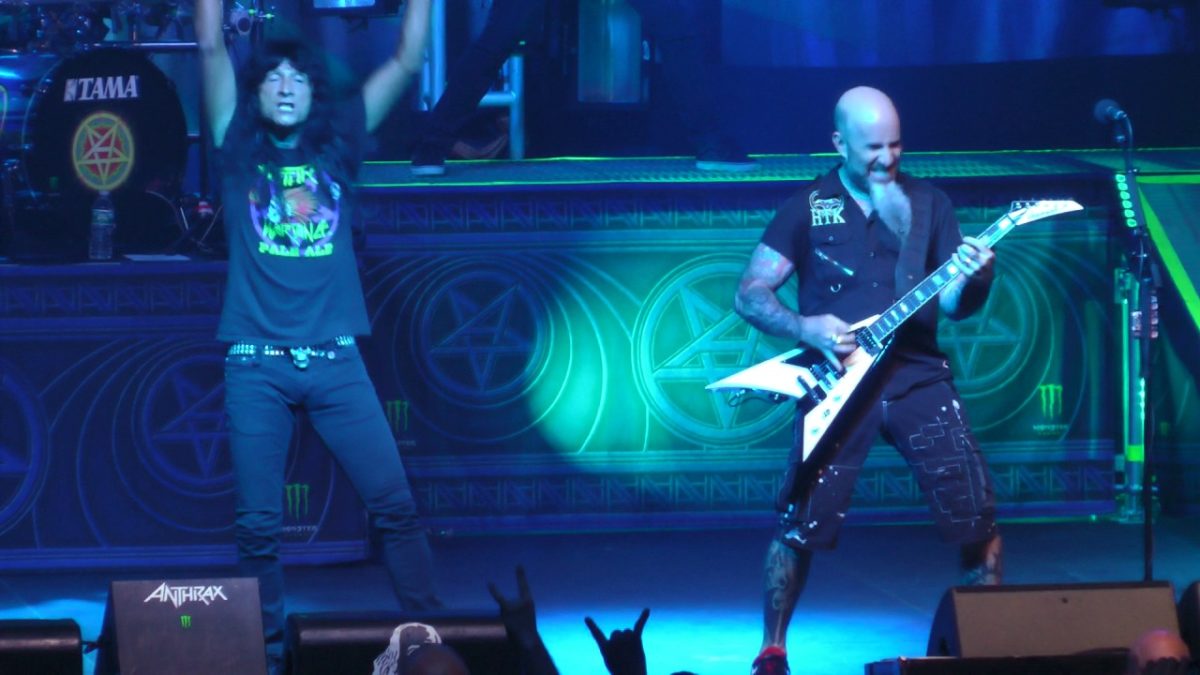 Anthrax - Breathing Lightning (Philadelphia,Pa) 4.5.17
