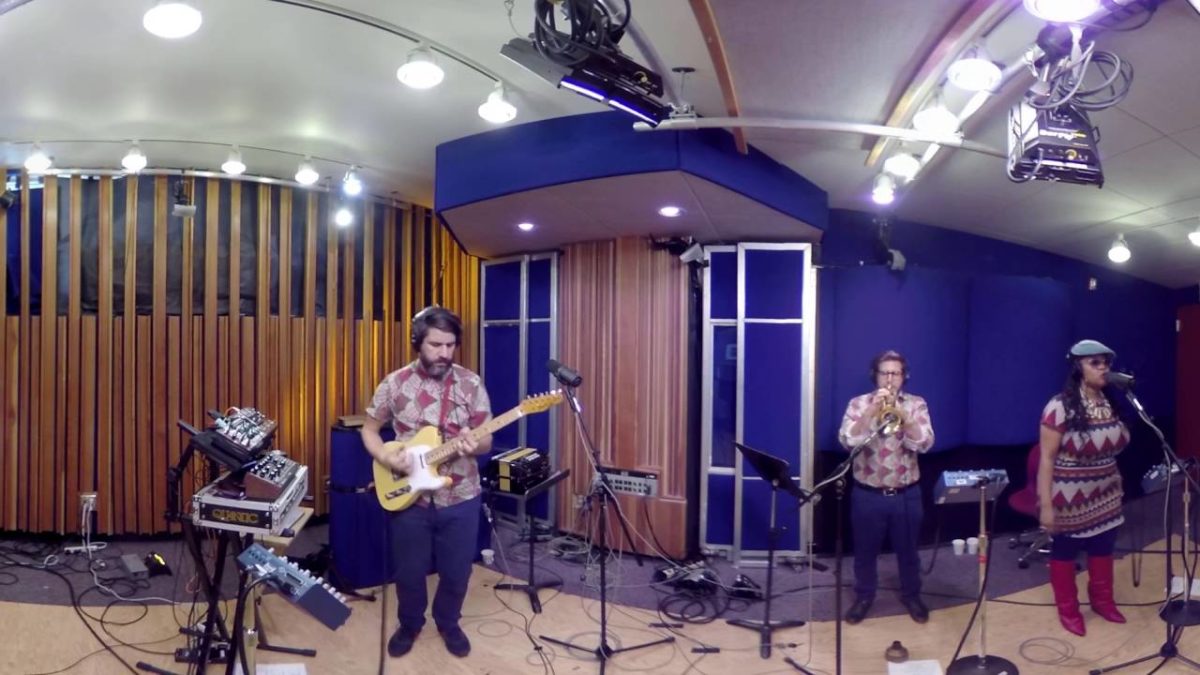 Quantic performing "A Life Worth Living (feat. Jimetta Rose)" Live in KCRW VR
