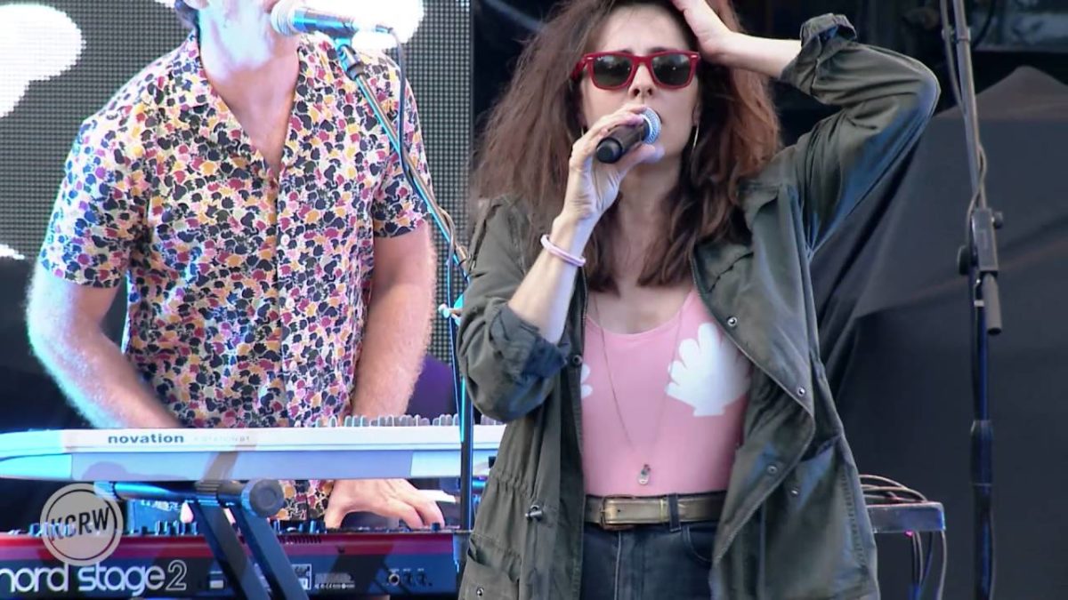 Brazilian Girls performing "The Critic" at Sound In Focus