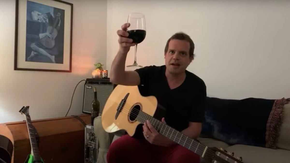 Brendan Bayliss Performs Umphrey’s McGee Originals & Covers For ‘Wine Not’ Livestream