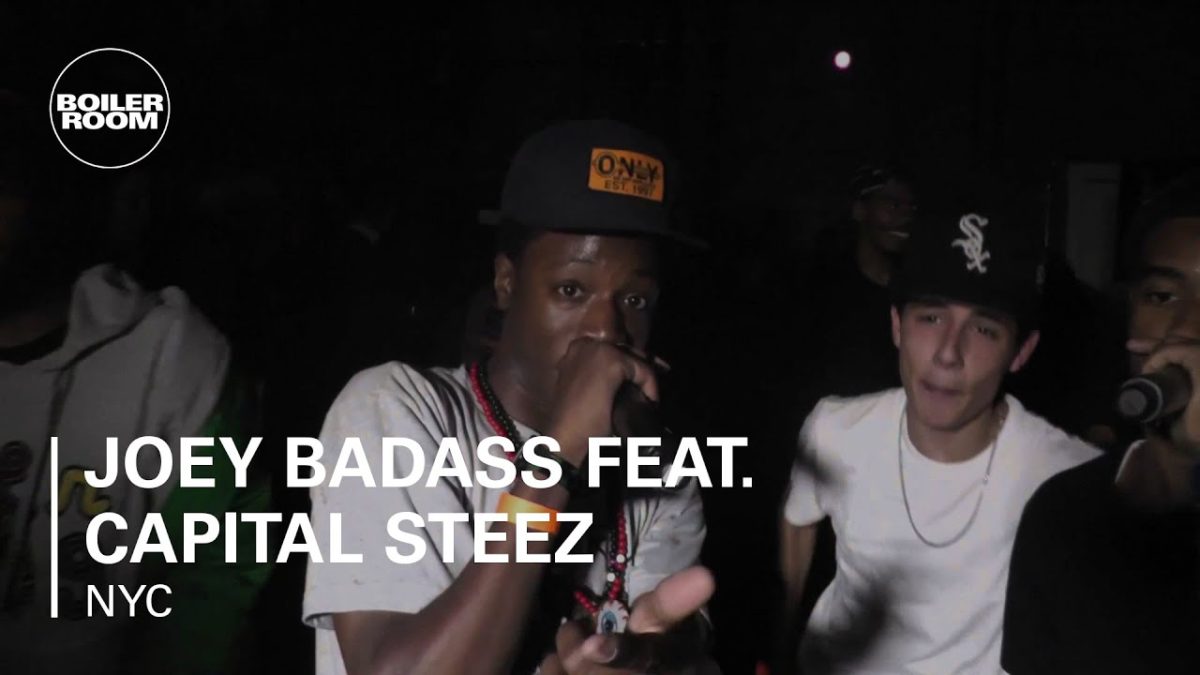 Joey Badass feat. Capital STEEZ - 'Survival Tactics' - live in the Boiler Room New York x RBMA