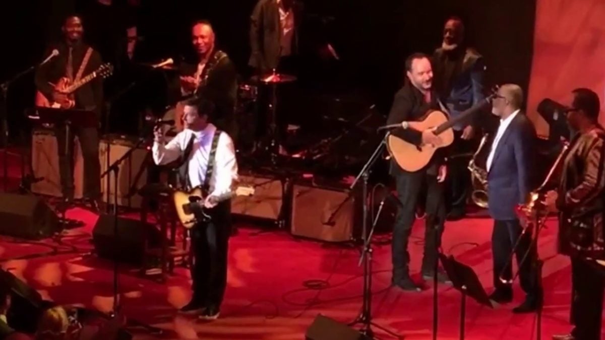 Michael J. Fox w/ Dave Matthews - Watchtower - 11/12/16 - Parkinson's Benefit - NYC