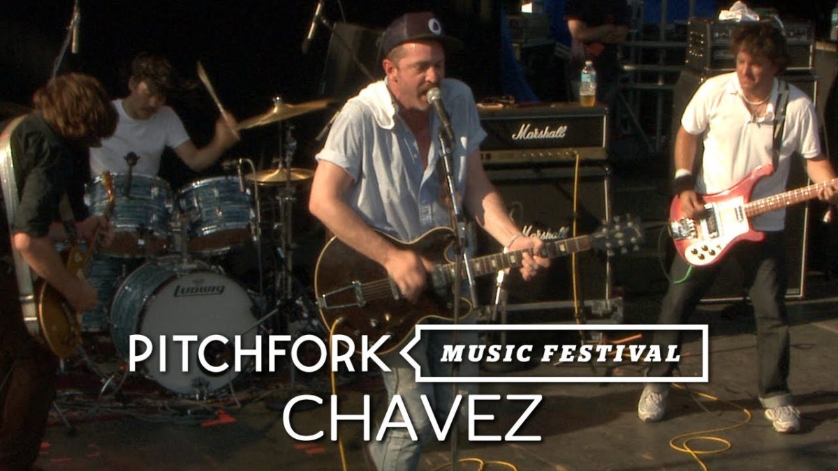 Chavez performs "Unreal is Here" at Pitchfork Music Festival 2012