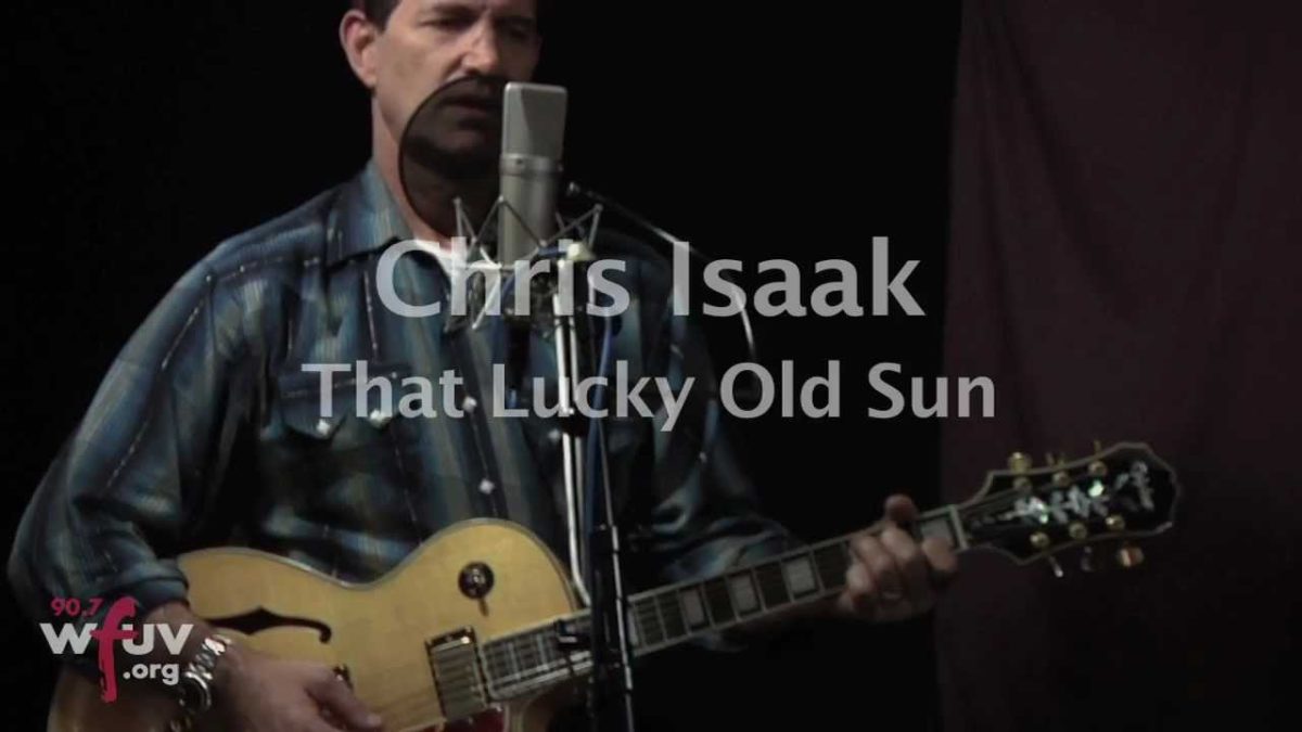 Chris Isaak - "That Lucky Old Sun" (Live at WFUV)