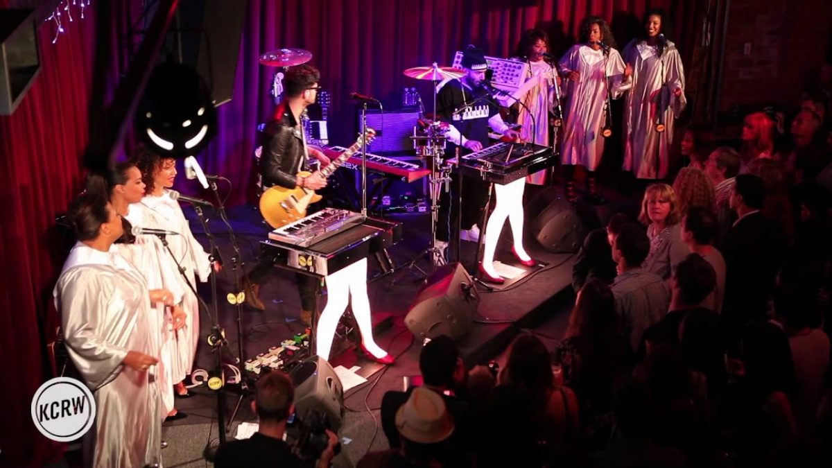 Chromeo performing "Come Alive" Live on KCRW