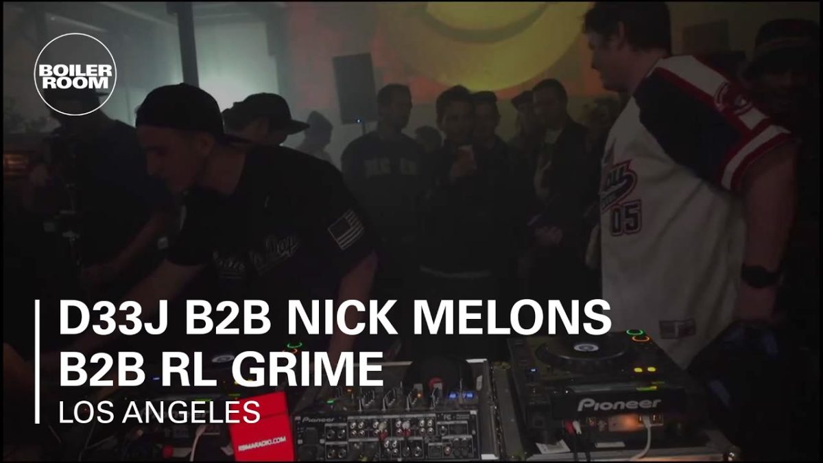 D33J b2b Nick Melons b2b RL Grime at RBMA x Wedidit x Boiler Room LA