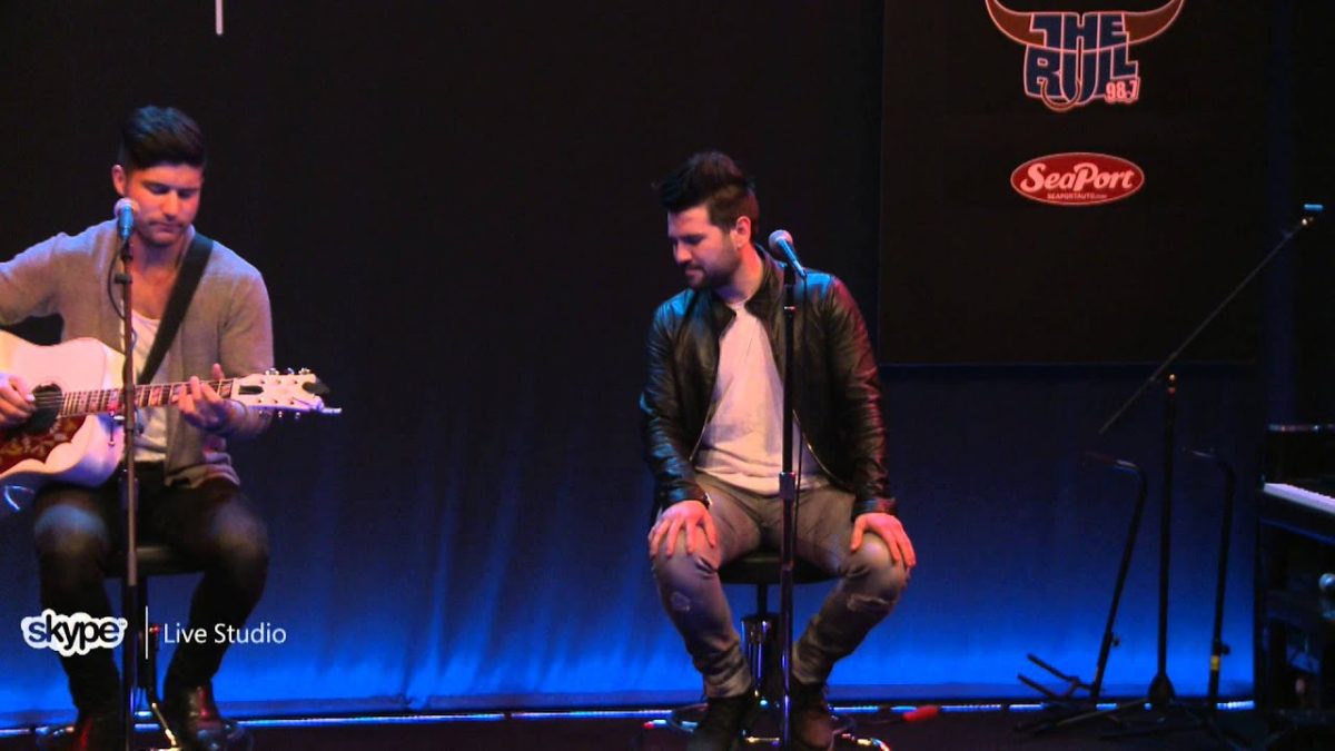 Dan and Shay - Thinking Out Loud (98.7 THE BULL)