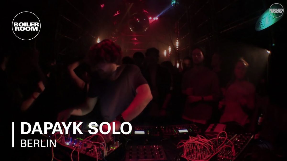 Dapayk Solo Boiler Room Berlin Live Set