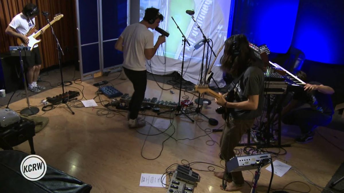 De Lux performing "Oh Man The Future" Live on KCRW
