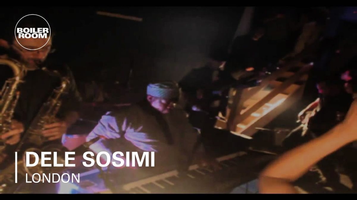 Dele Sosimi live in the Boiler Room
