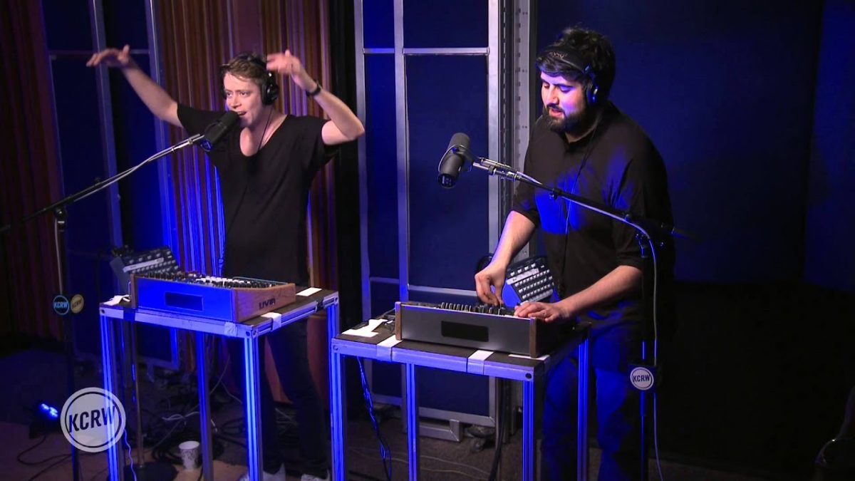 Digitalism performing "Second Chance" Live on KCRW