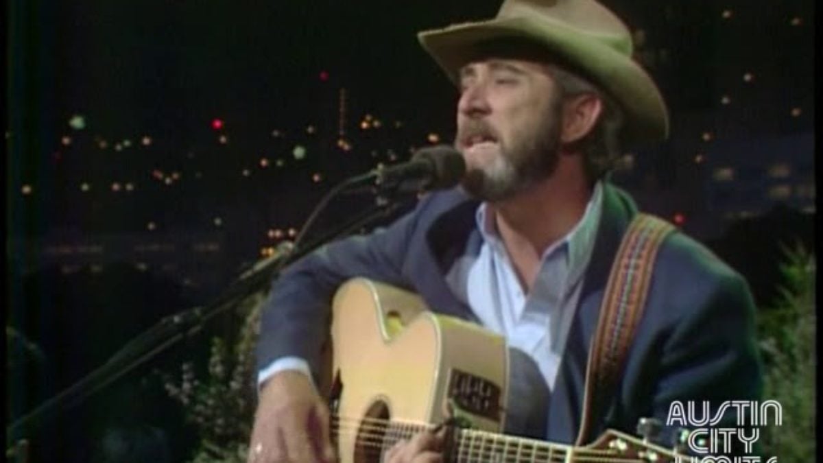 Don Williams on Austin City Limits "Tulsa Time" (1983)