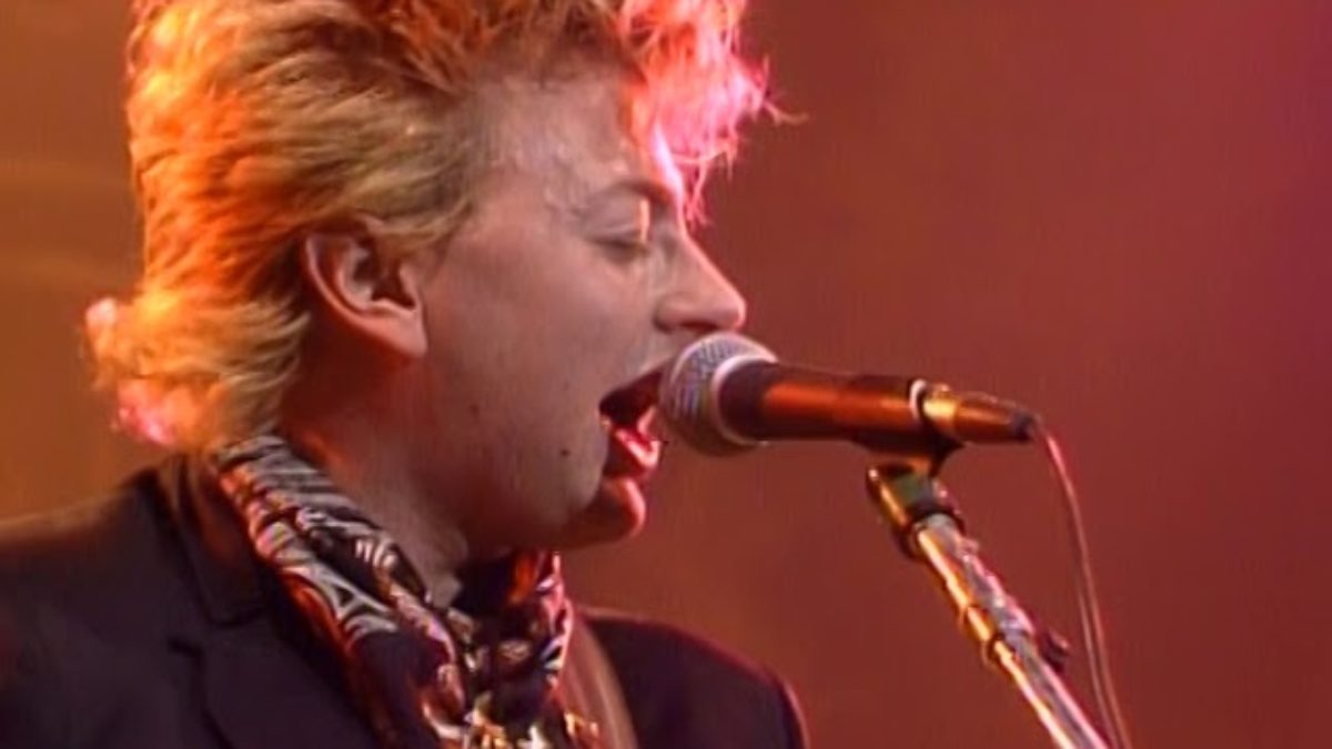 Guitar Greats - Barbwire Fence - Brian Setzer - 11/12/1984 - Capitol Theatre - Passaic, NJ