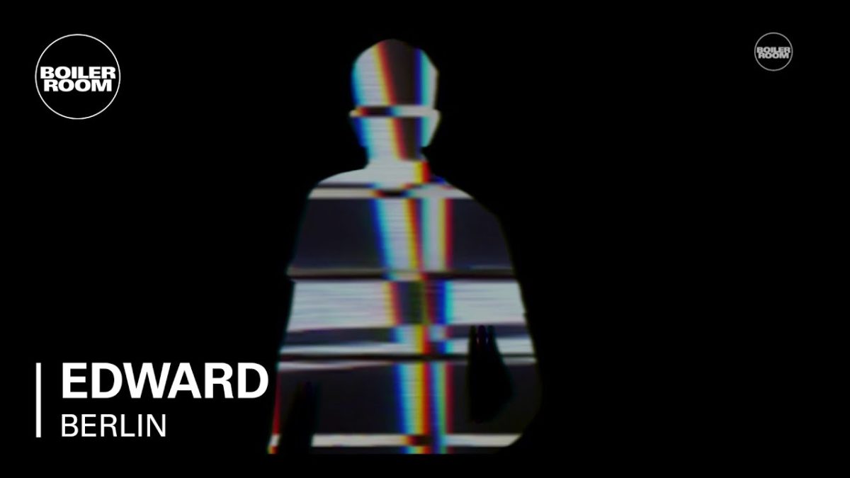 Edward Boiler Room Berlin Studio DJ Set
