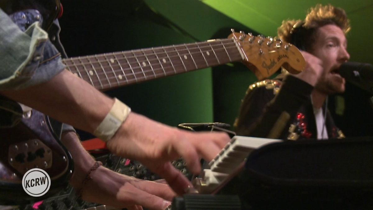 Fenech-Soler performing "Kaleidoscope" Live on KCRW