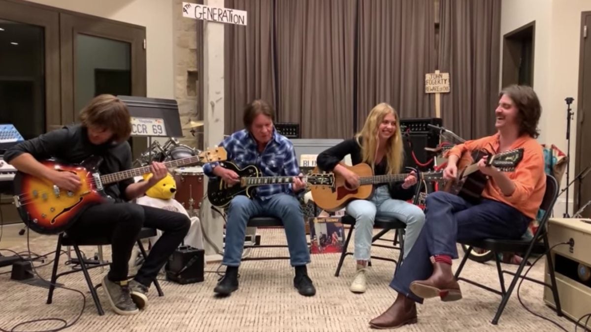 John Fogerty & Family Members Perform Creedence Clearwater Revival's ‘Lodi’ & ‘Down On The Corner’