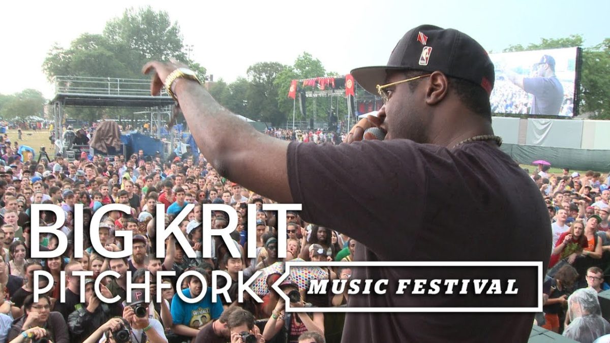Big K.R.I.T. performs "Money on the Floor" at Pitchfork Music Festival 2012
