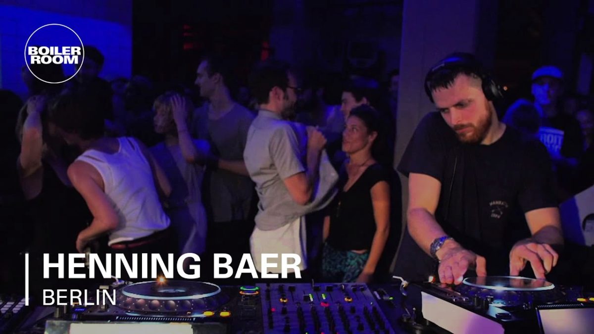 Henning Baer Boiler Room Berlin DJ Set