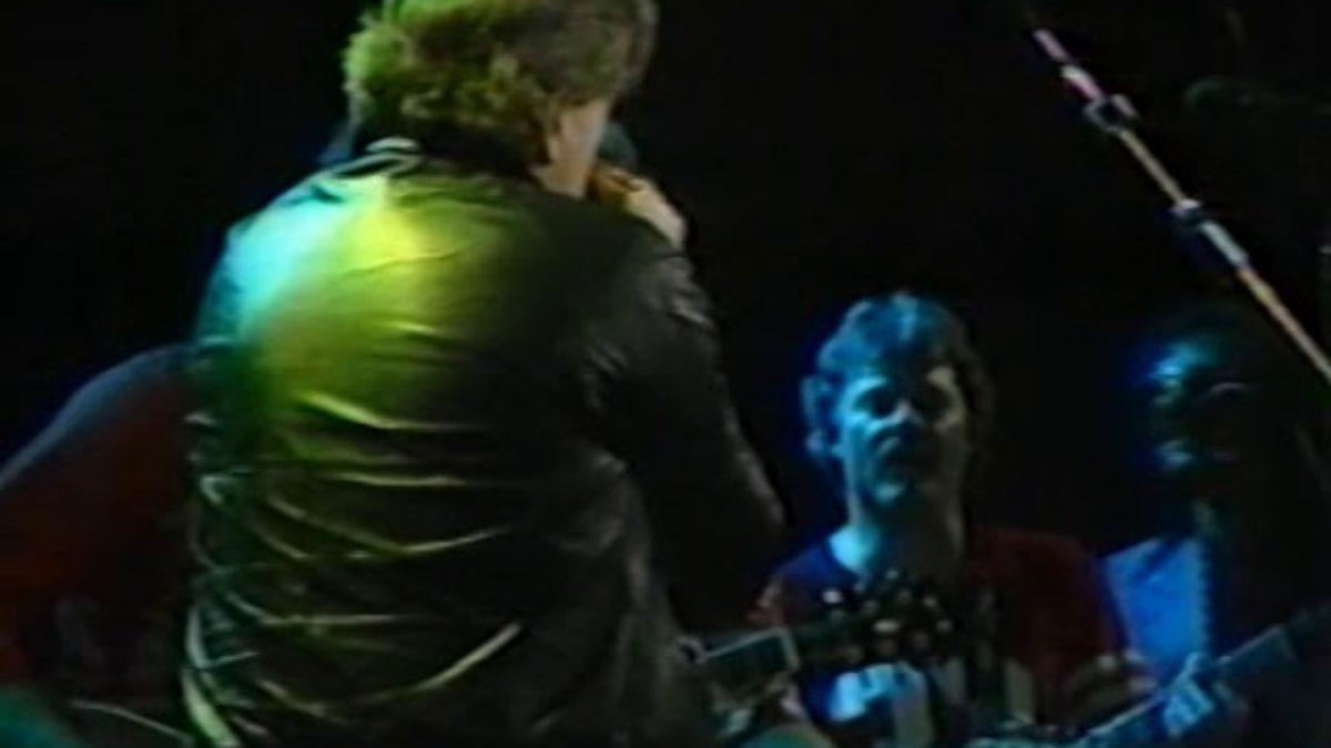 Paul Butterfield, Rick Danko, Carlos Santana and Elvin Bishop - Walkin' Blues - 9/29/1984