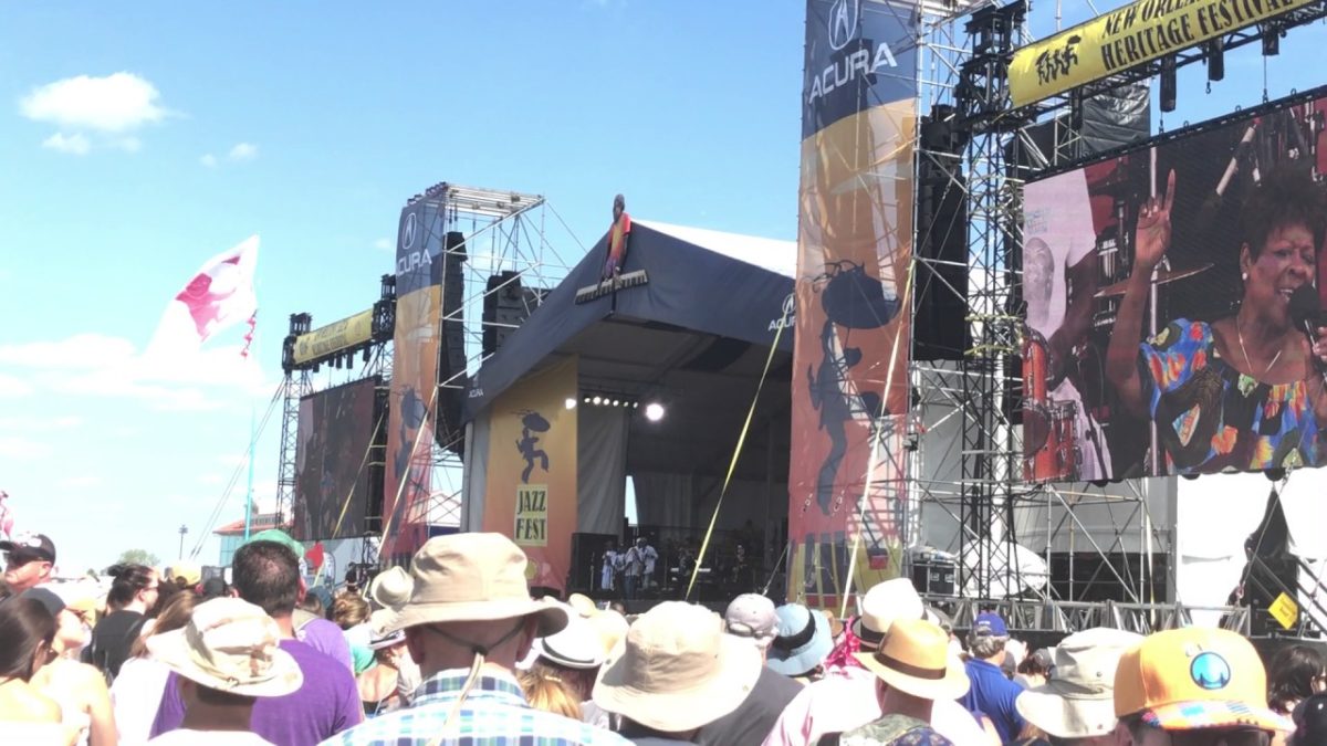Irma Thomas 5/6/17 New Orleans Jazz & Heritage Festival