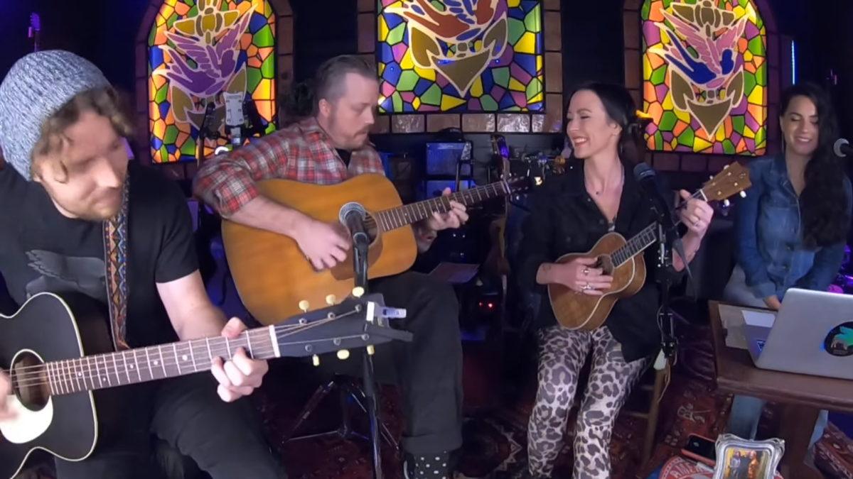 Jason Isbell, Amanda Shires & Seth Plemmons Cover Van Morrison & Nathaniel Rateliff