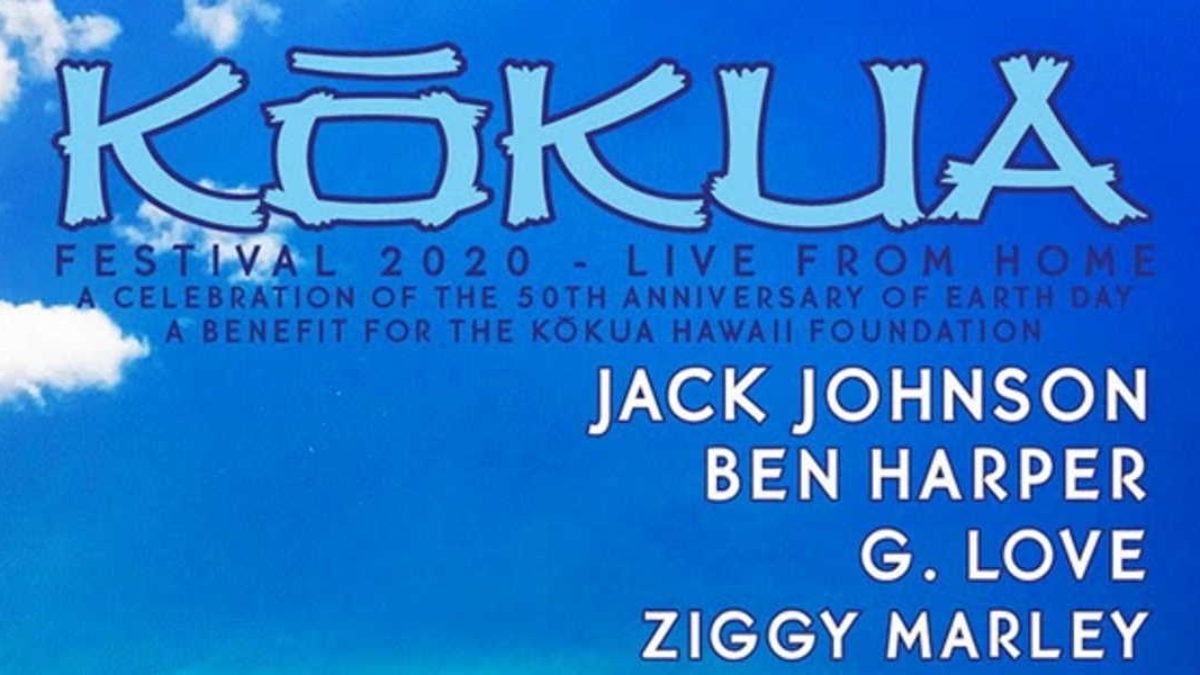Jack Johnson Announces Kōkua Festival 2020 - Live From Home Livestream
