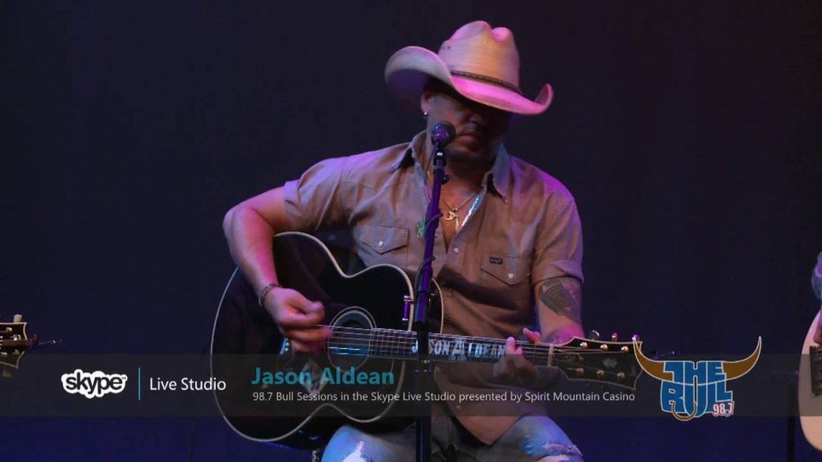 Jason Aldean - Tattoos On This Town (98.7 THE BULL)
