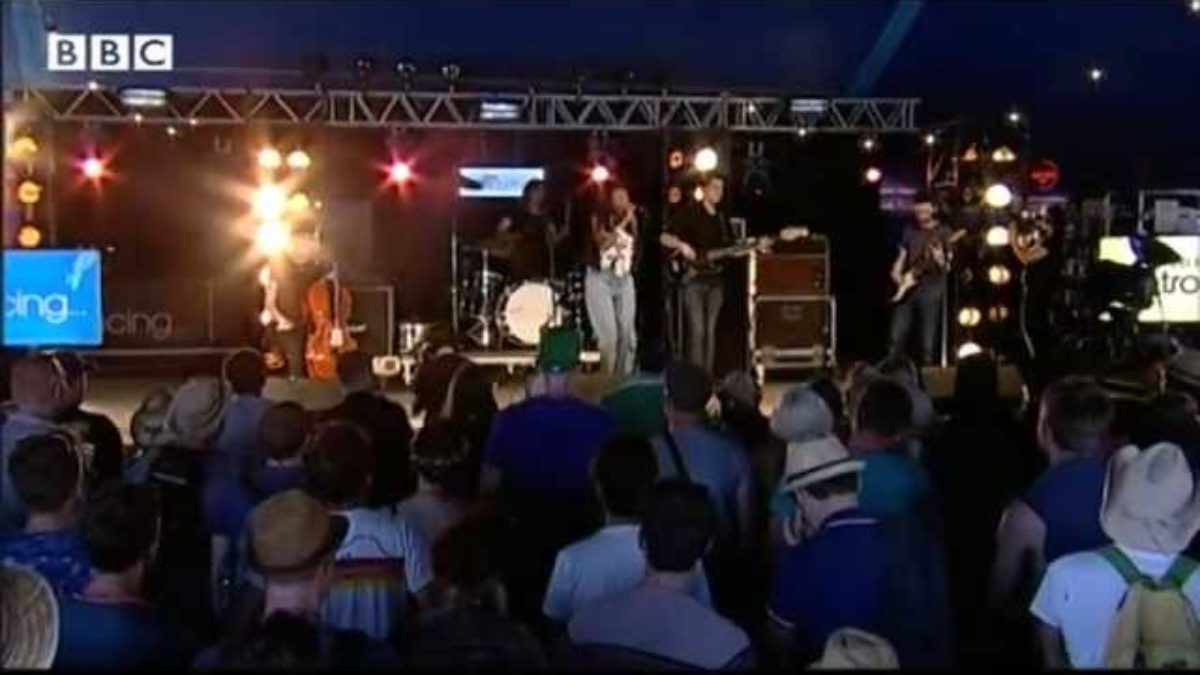 Jay Brown - Video at Glastonbury 2013