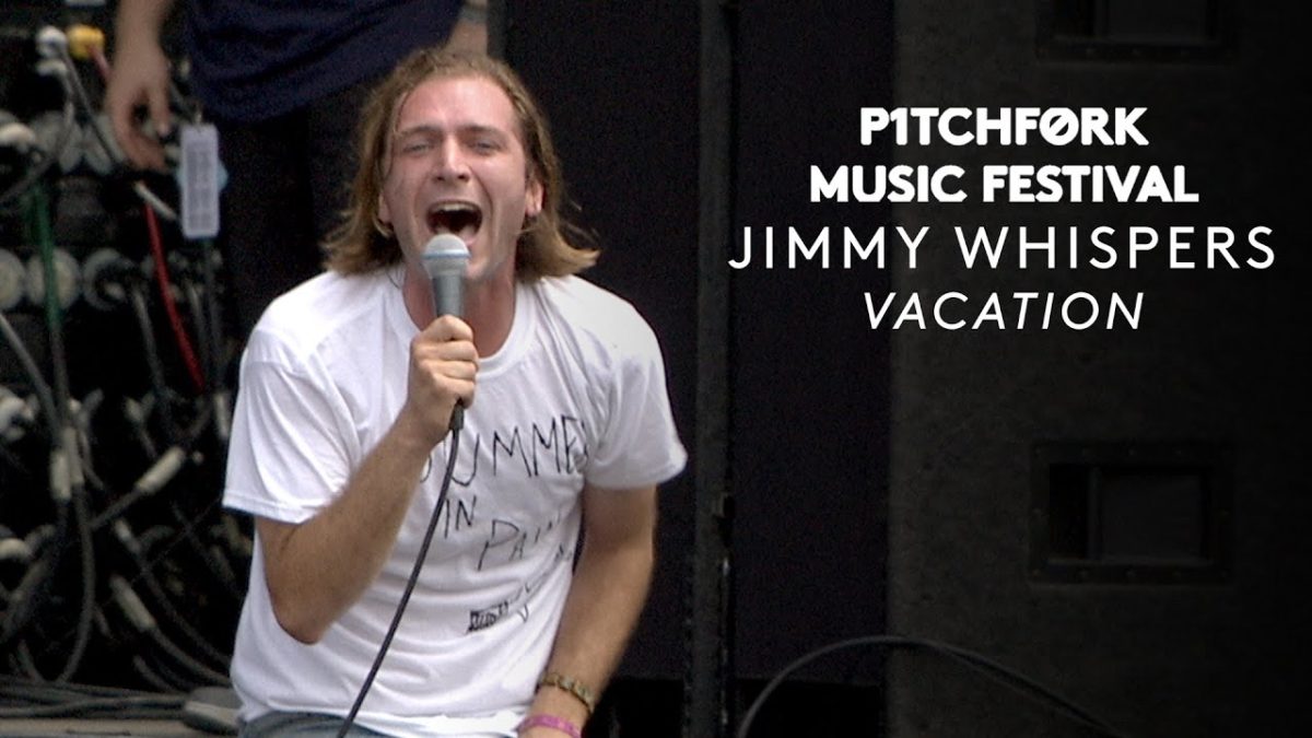 Jimmy Whispers performs "Vacation" - Pitchfork Music Festival 2015